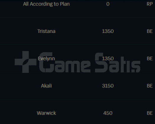 - EUW S2 16K M.Ö - 6 MAÇA GOLD 4