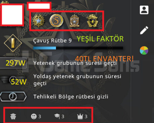 4 MADALYA 40TL ENVANTER YEŞİL FAKTÖR TÜRK HESABI