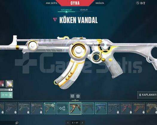 Köken Vandal ve ghost skinli hesap