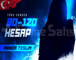TR SERVER 80-120 SKİN VIP ENVANTER HESAPLAR