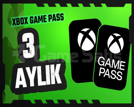 XBOX GAMEPASS 3 AYLIK KOD & GARANTİ