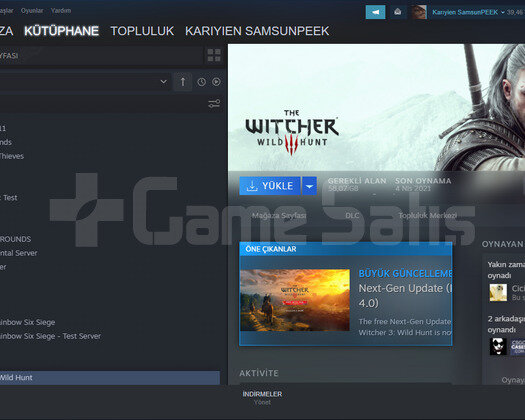 Satılık steam hesap