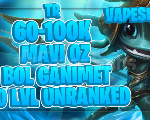 TR +7 KOSTÜM +60K MAVİ ÖZ UNRANKED FRESH HESAP