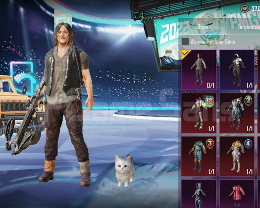 Pubg mobile Darly Dixion nadir hesap