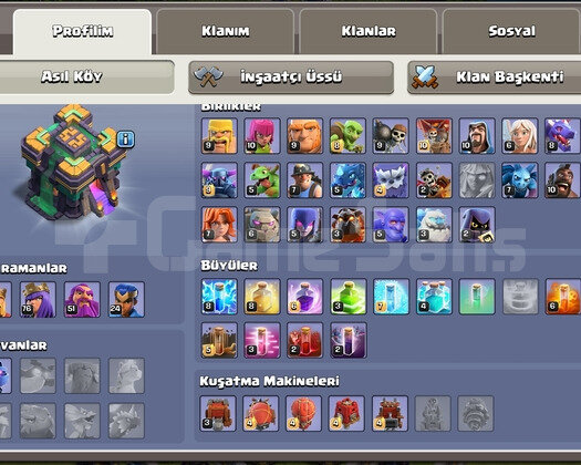 CLASH UYGUNA HESAP ALDIN ALDIN