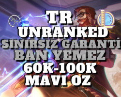 TR BAN RİSKSİZ 60K-100K 30 LEVEL UNRANKED
