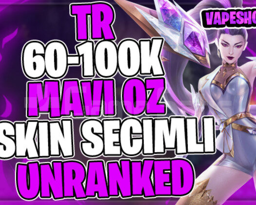 TR +7 KOSTÜM +60K ÖZ SKİN SEÇİMLİ 30 LVL UNRANKED