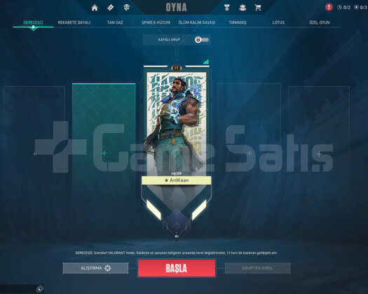 17 Seviye Unranked Hesap