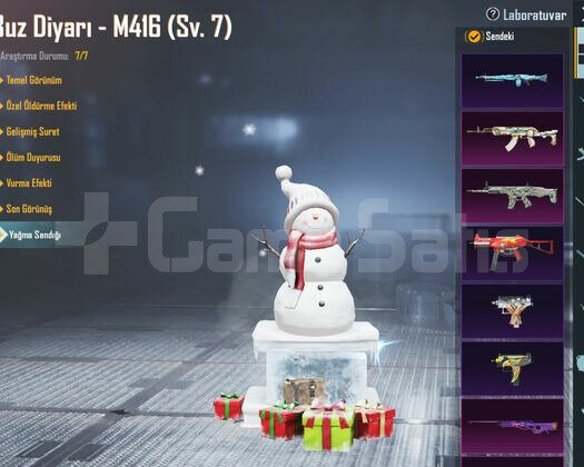 İŞGALCİ MASKARA VS. FULL TAM SET BUZ M4 7 HESAP