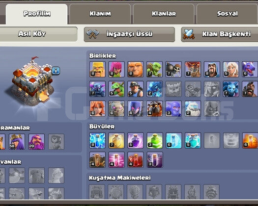 COC TH11 MAX
