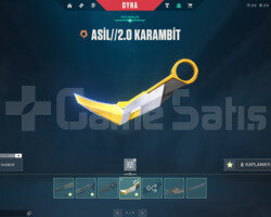 ASİL KARAMBİT VE 10 EFSANE VANDAL TR HESAP
