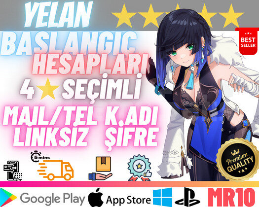 EU | MR10 Yelan - Temiz Başlangıç Hesapları