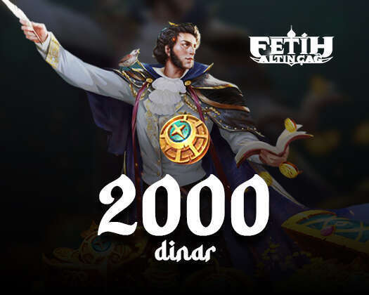 Fetih Altın Çağ 2000 Dinar