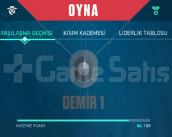 DEMİR 1 DÜŞÜK MMR VALORANT HESAP