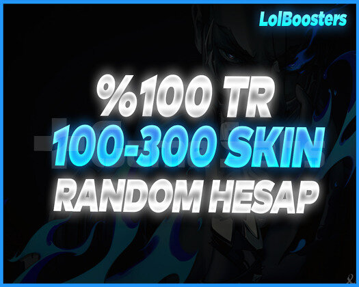 +1500 Güvenli Satış/100-300 SKİN TR SUNUCU DOPDOLU