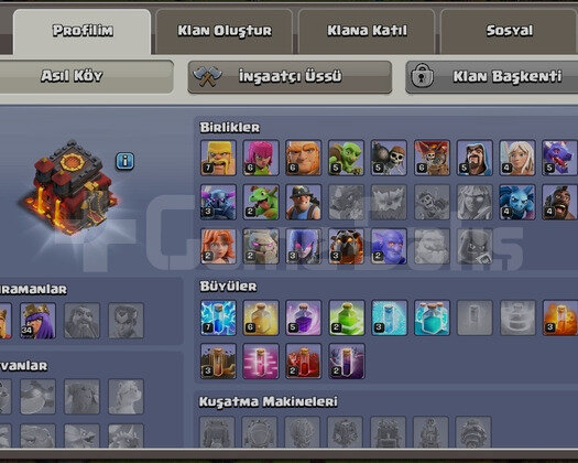COC TH10 MAX