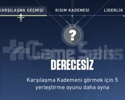 Unranked hesap mail devredilecek