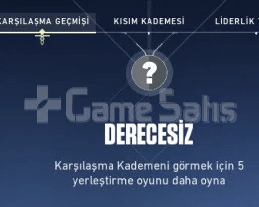 Unranked hesap mail devredilecek