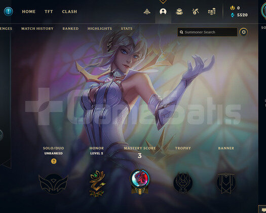 EUW Unranked | 3 Kostüm - 24 Hero | LoL Hesap