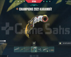 CHAMPİONS KARAMBİT VE VANDAL TR HESAP