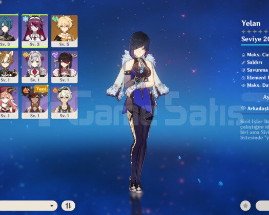 Rank 7 Yelan + jade cutter