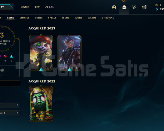 EUW Unranked | 3 Kostüm - 27 Hero | LoL Hesap