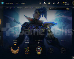 TR Gold 2 | 3 Kostüm - 24K Mö | LoL Hesap