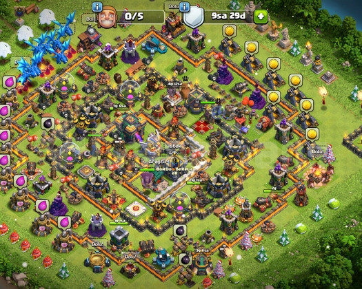 Clas of clans hesabı