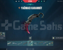 YAĞMACI KARAMBİT VE DELİPOP VANDAL TR HESAP