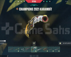 CHAMPİONS VANDAL VE KARAMBİT TR HESAP