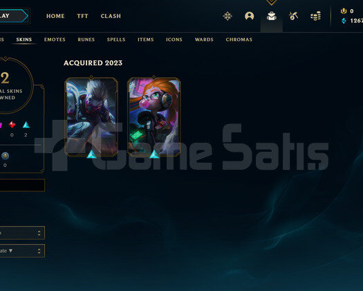 EUW Unranked | 2 Kostüm - 26 Hero | LoL Hesap