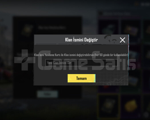 10 SV PUBG KLAN İSİM DEĞİŞTİRME AKTİF
