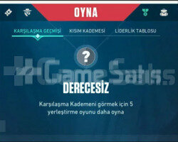 UNRANKED RANKED HAZIR TR MAİLLİ - ANINDA TESLİM