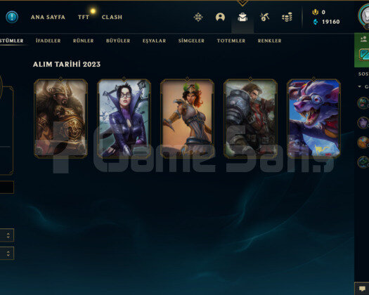 TR | GOLD 4 68 LP | 30 HERO- KOSTÜM | 20K MAVİ ÖZ