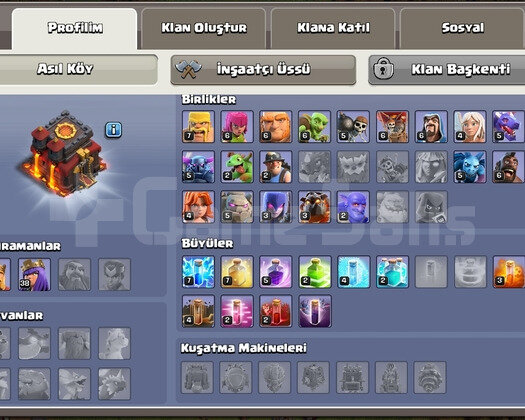 COC 4 KOSTÜMLÜ TH10 MAX
