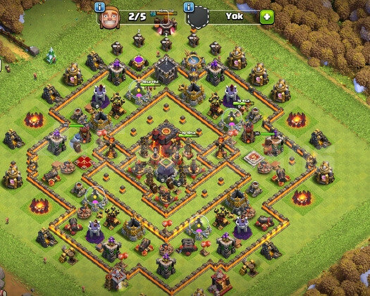 COC 4 KOSTÜMLÜ TH10 MAX