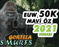 EUW 50K MAVİ ÖZ ESKİ TARİHLİ HESAP 2021