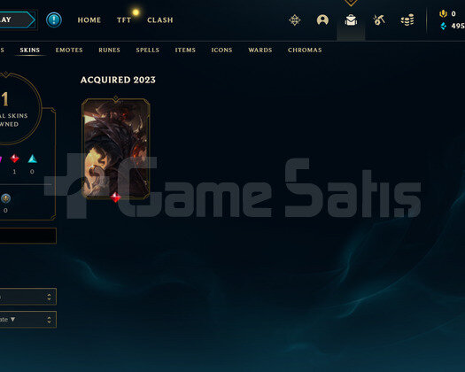 EUW Gold 2 | 1 Kostüm - 29 Hero | LoL Hesap
