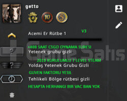 CSGO PRIME | 3 MADALYA | GUVEN FAKTORU YESIL