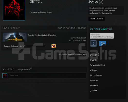 CSGO PRIME 56 TL ENV MAGAZA TR YESIL FAKTOR