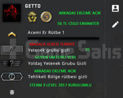 CSGO PRIME 56 TL ENV MAGAZA TR YESIL FAKTOR