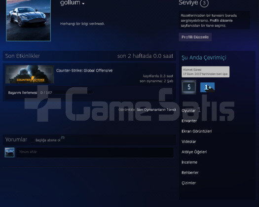 CSGO PRIME | 2 MADALYA | MAGAZA TR YESIL FAKTOR