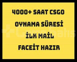 4000 Saat Csgo + İLK MAİL