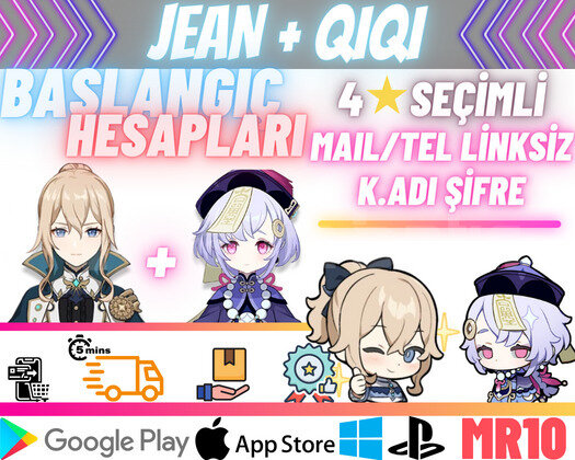 EU | MR10 Jean + Qiqi - Başlangıç Hesapları