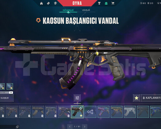 Ucuza Valorant Her Silahta Skin Olan Hesap