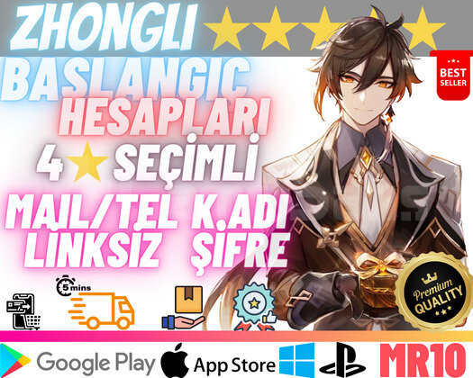 EU | MR10 Zhongli - Temiz Başlangıç Hesapları