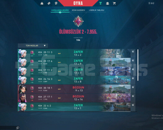 YAĞMACI SETLİ YÜKSEK MMR İMMO HESAP