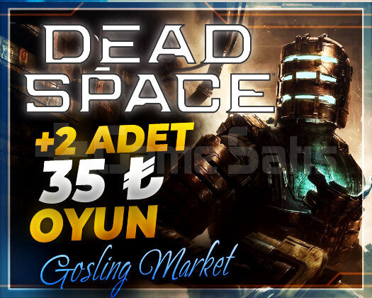 Dead Space + 2 Oyun + Garanti