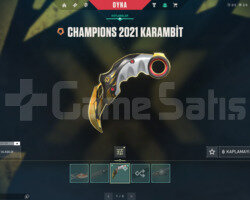 CHAMPİONS KARAMBİT VE VANDAL EFSANE TR HESAP