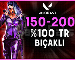 100TR 150-200 Skin / BIÇAK GARANTİLİ